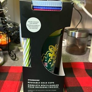 Brand New Starbucks Reusable Cold 🥶 Travel Cups